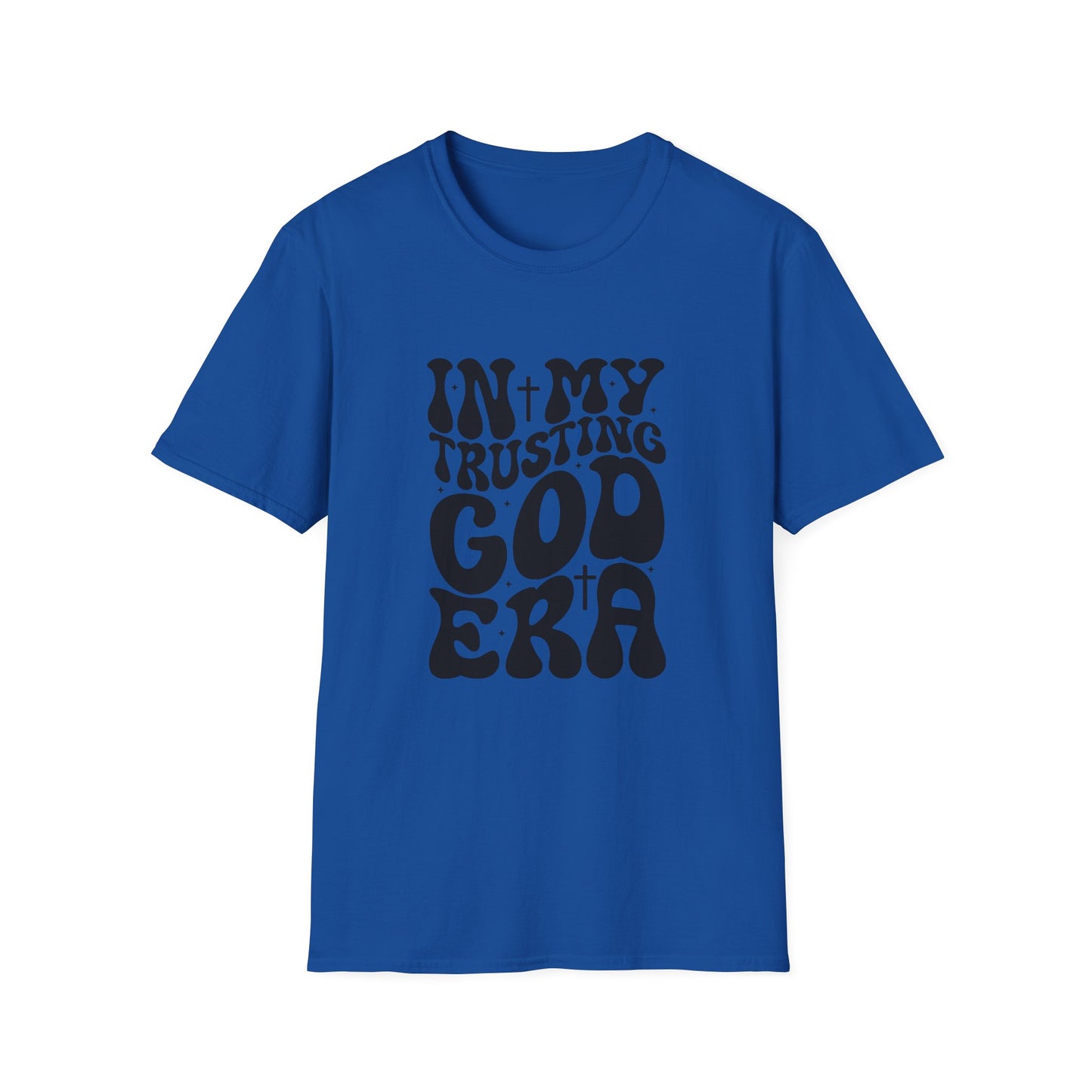 Unisex Softstyle T-Shirt with 'In My Trusting God Era' Design – Faith-Based Fashion, Inspirational Gift, Casual Wear, Christian Tee, [...]