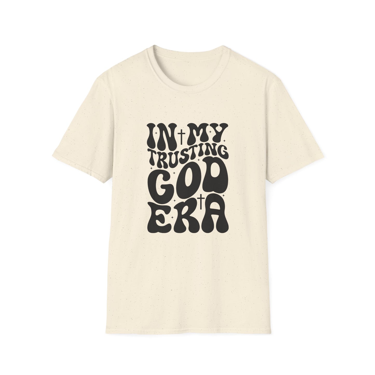 Unisex Softstyle T-Shirt with 'In My Trusting God Era' Design – Faith-Based Fashion, Inspirational Gift, Casual Wear, Christian Tee, [...]