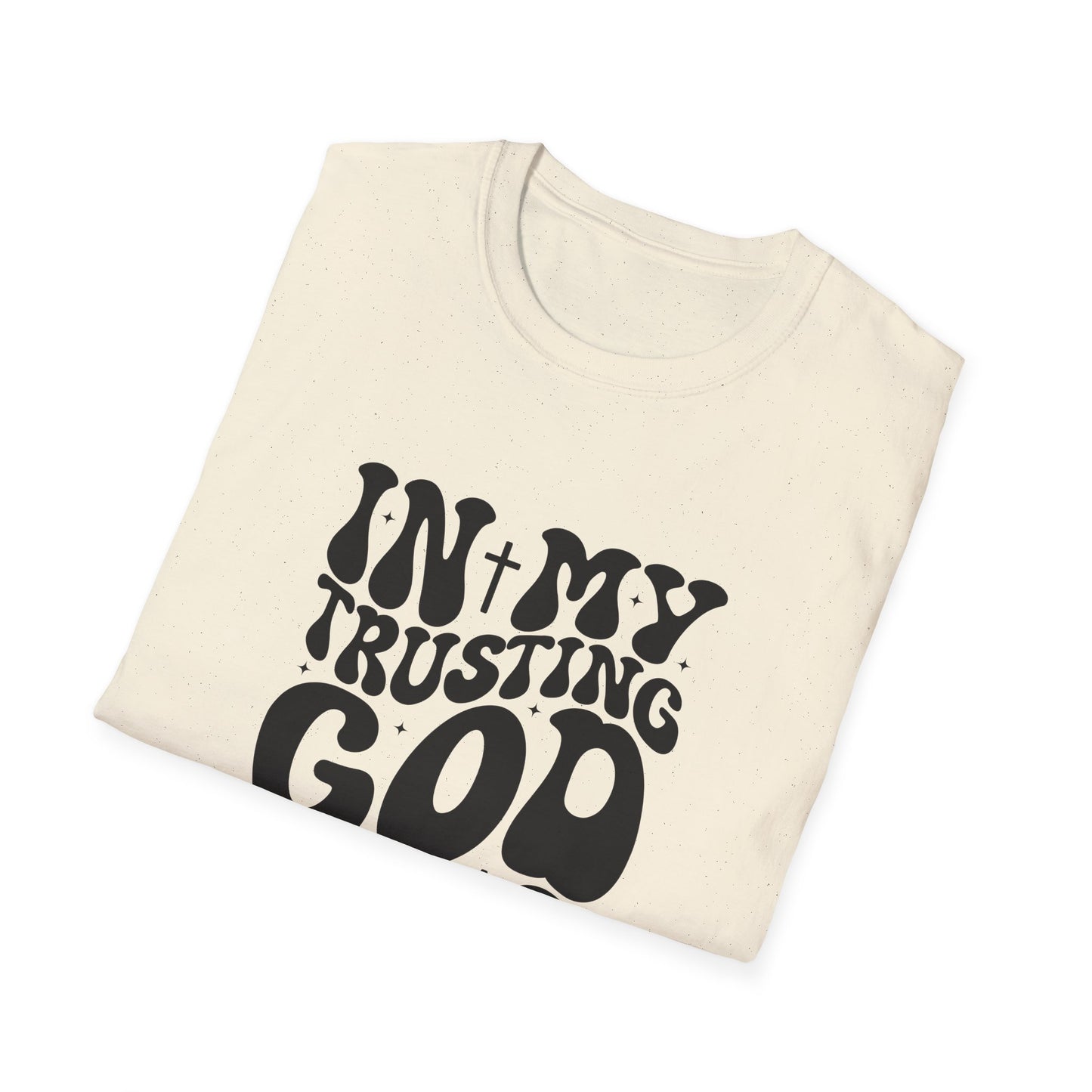 Unisex Softstyle T-Shirt with 'In My Trusting God Era' Design – Faith-Based Fashion, Inspirational Gift, Casual Wear, Christian Tee, [...]